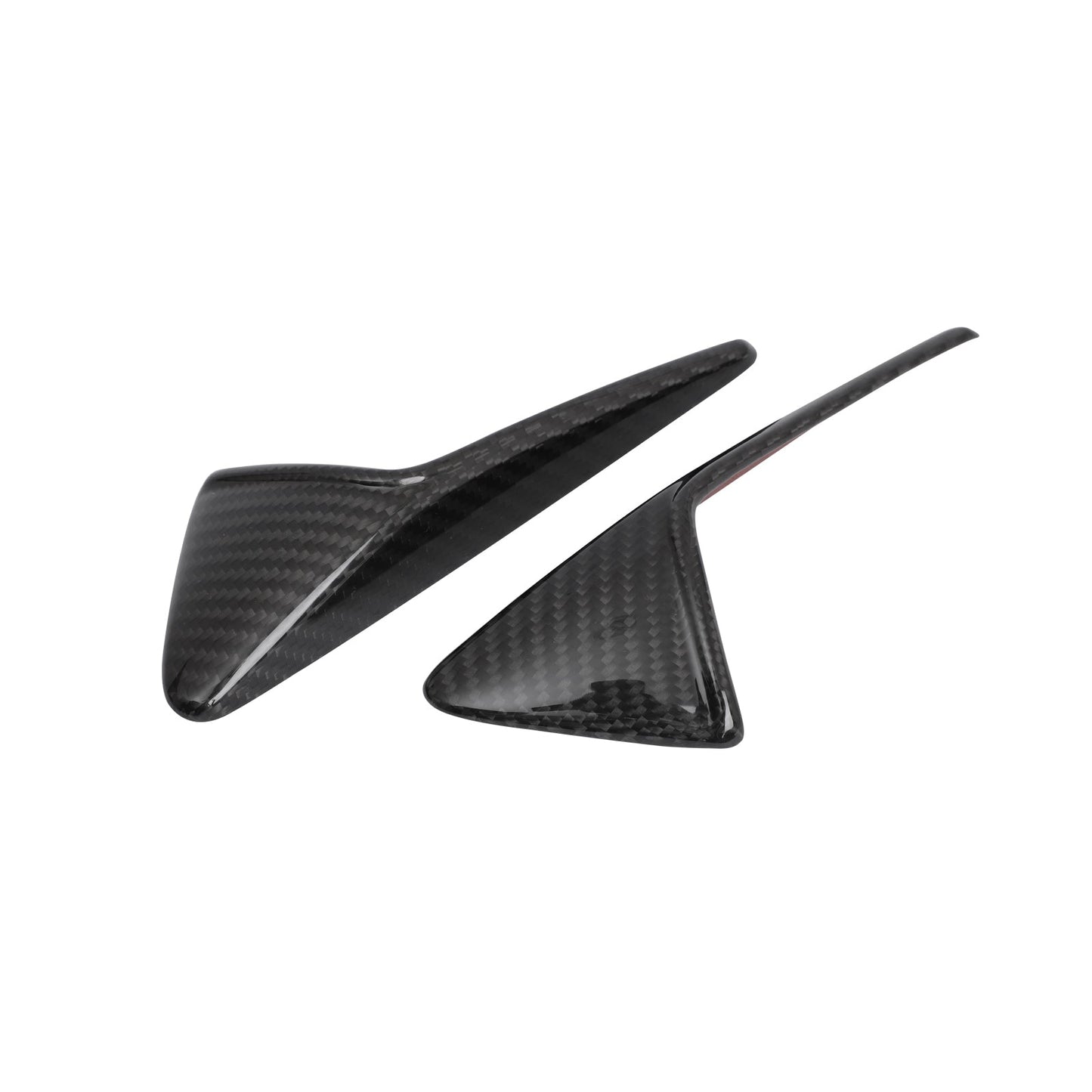 TESLA Model 3 - Coque de camera latérales en fibre de carbone dry