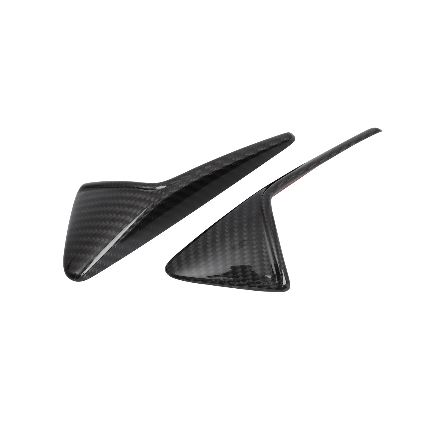 TESLA Model Y - Coque de camera latérales en fibre de carbone dry