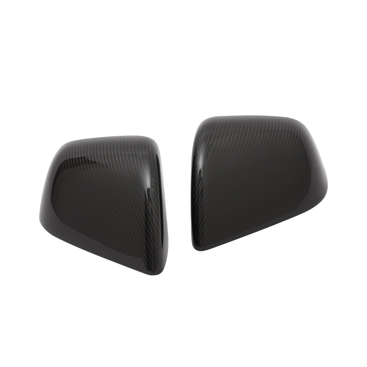 TESLA Model Y - Coques de rétroviseurs en fibre de carbone dry
