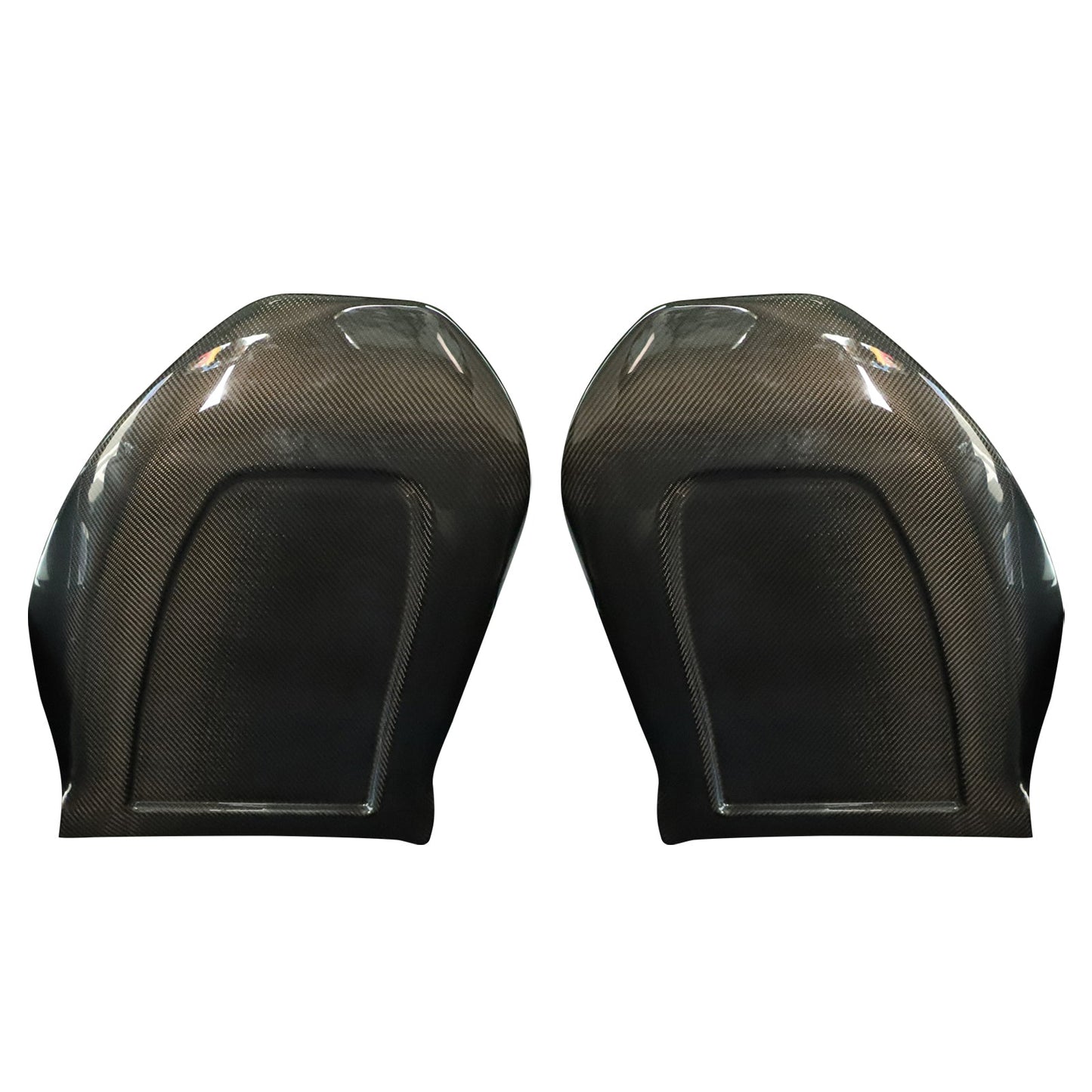 TESLA Model Y - Dossiers de sièges complets en fibre de carbone dry