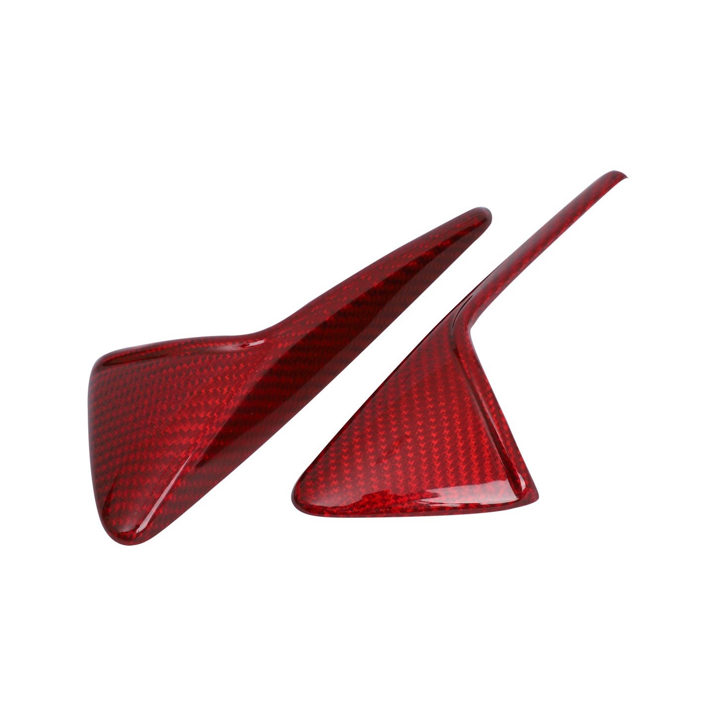 TESLA Model Y - Coque de camera latérales en fibre de carbone dry