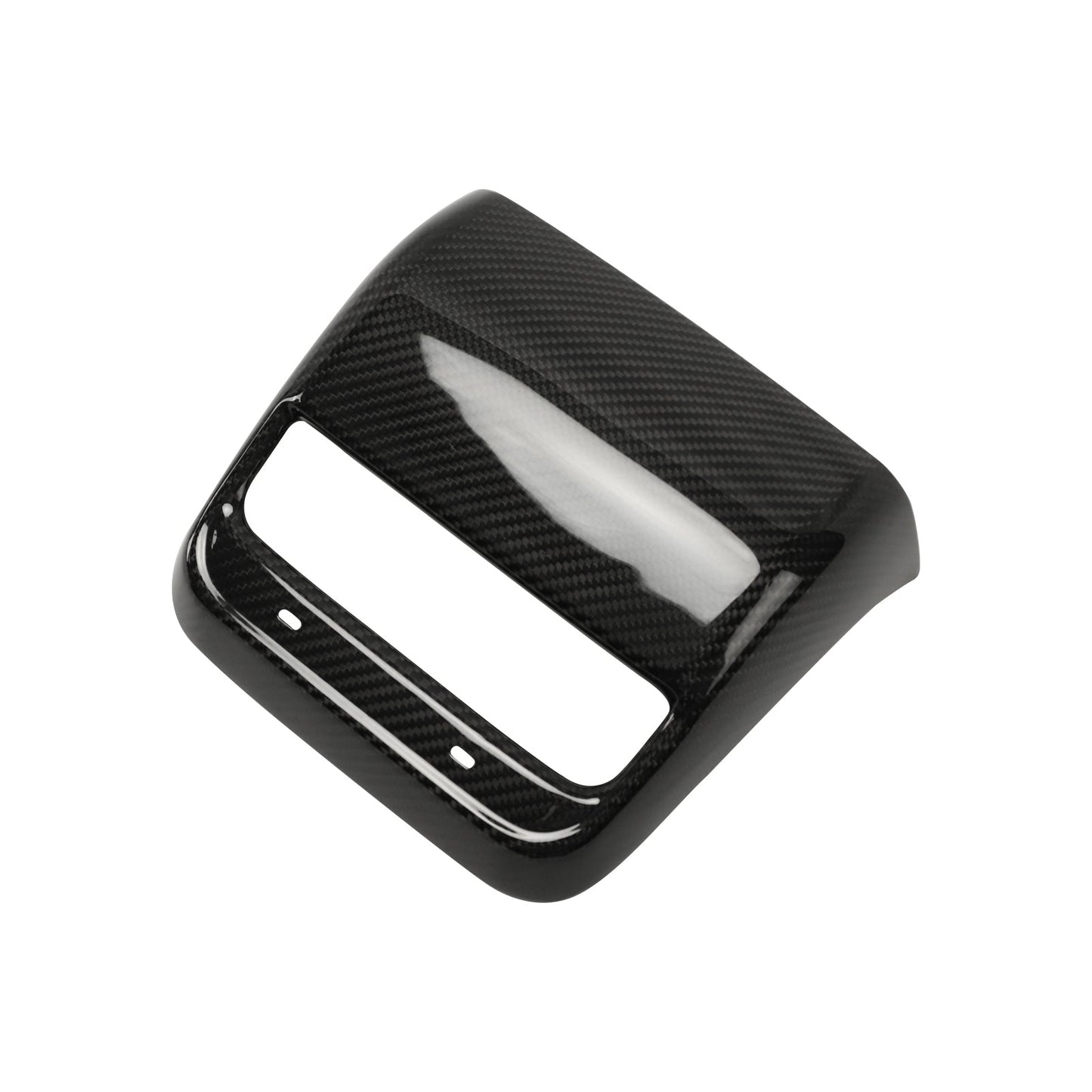 TESLA Model Y - Garniture d'aération arrière en fibre de carbone dry