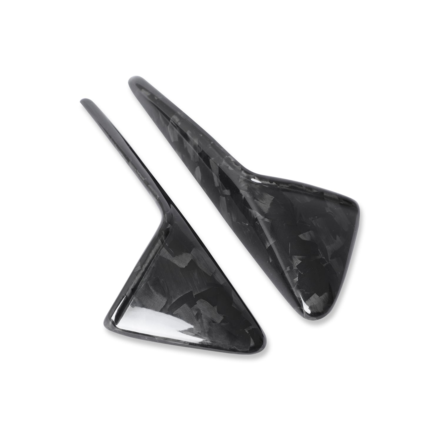 TESLA Model Y - Coque de camera latérales en fibre de carbone dry