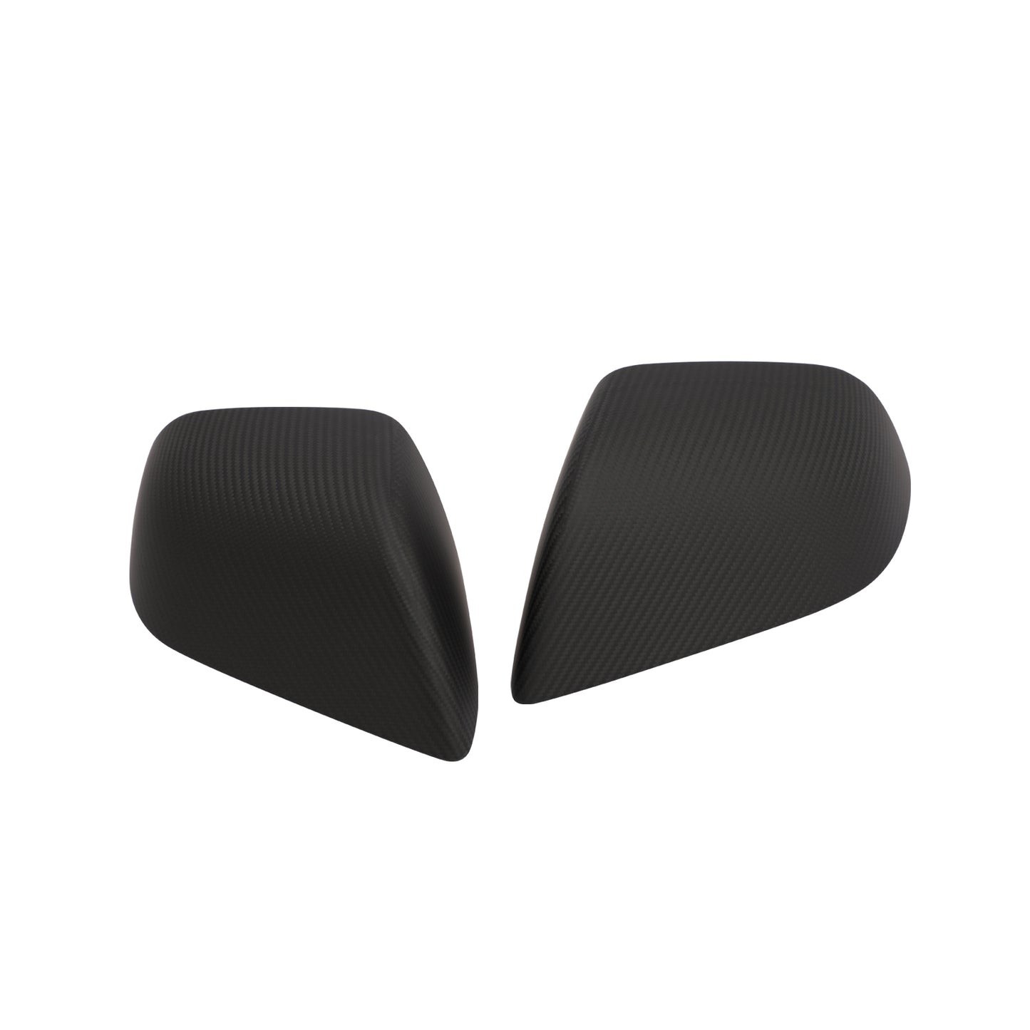 TESLA Model 3 - Coques de rétroviseurs en fibre de carbone dry