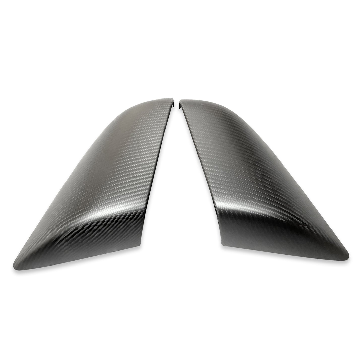 Tesla Model S - Coques de rétroviseurs en fibre de carbone dry