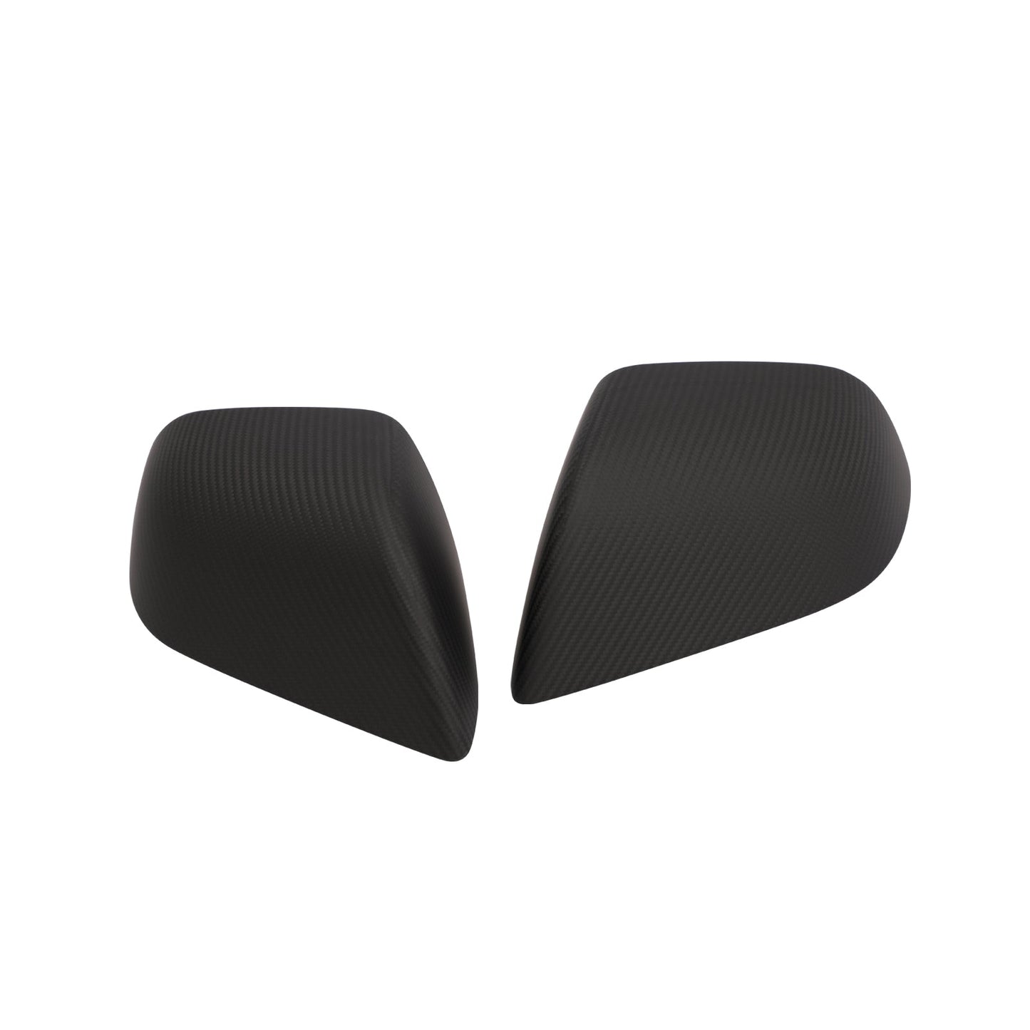 TESLA Model Y - Coques de rétroviseurs en fibre de carbone dry