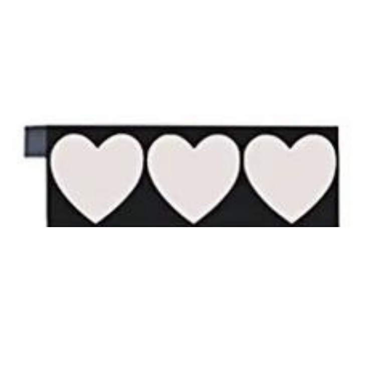 3 cœurs - Sticker lumineux animé