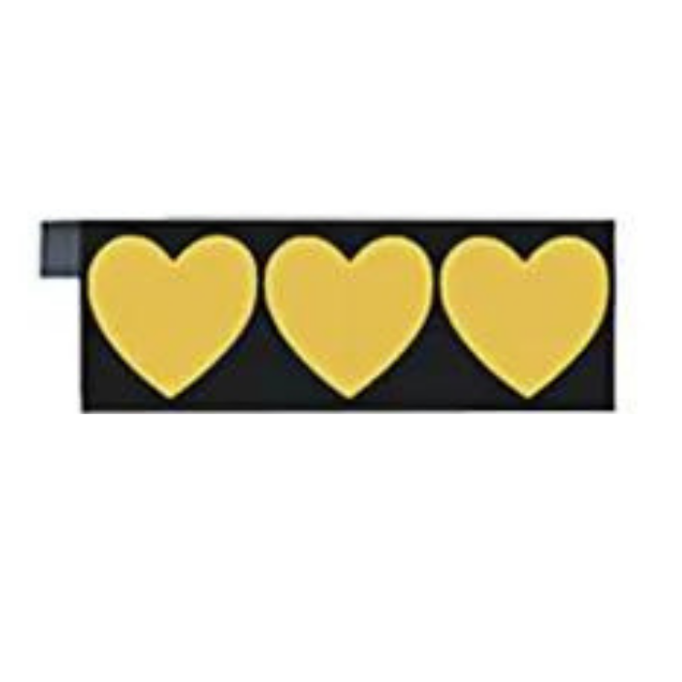 3 cœurs - Sticker lumineux animé