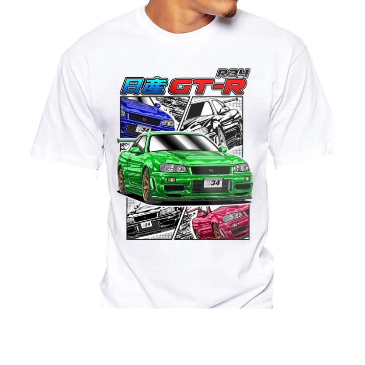 SKYLINE R34 GT-R - Collection de T-shirts
