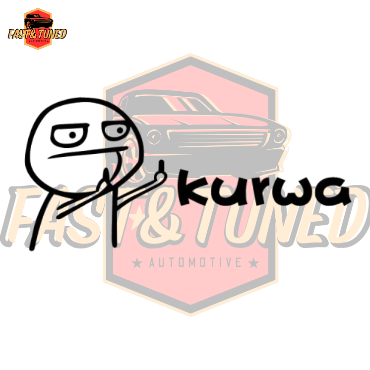 KURWA - Sticker