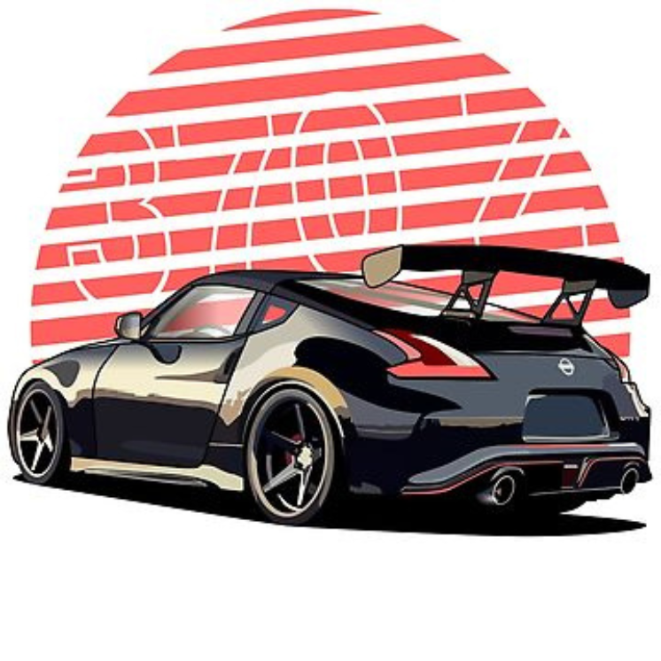 NISSAN 370Z - Collection de stickers