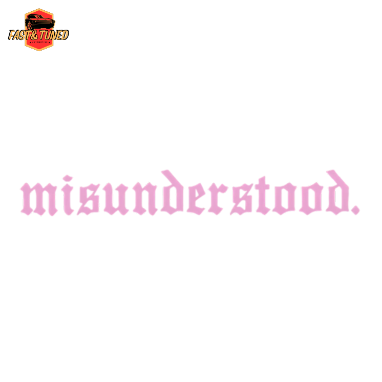 MISUNDERSTOOD. - Sticker