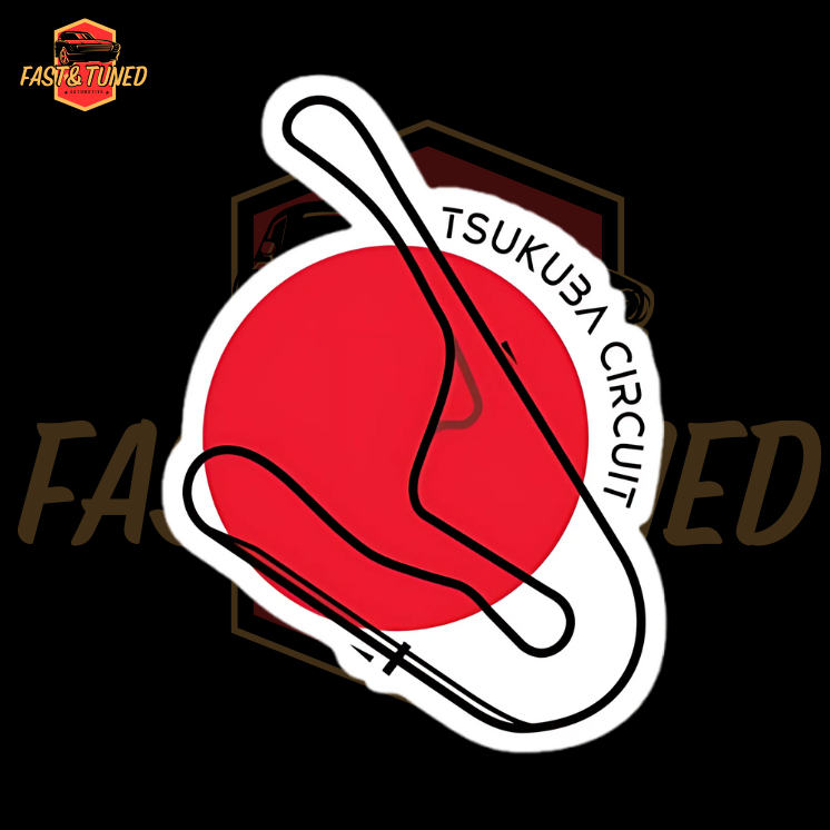 TSUKUBA CIRCUIT - Collection de stickers
