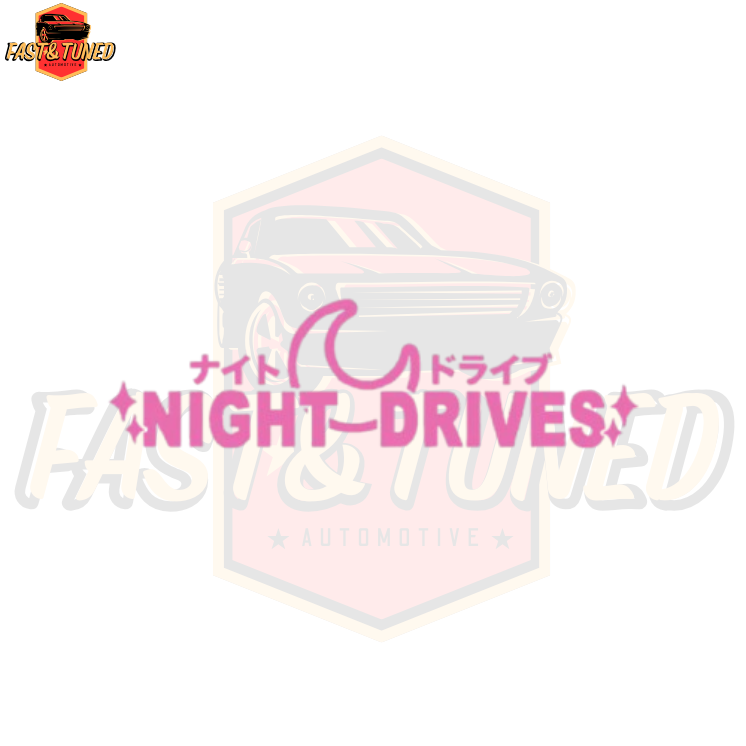 NIGHT DRIVES - Sticker