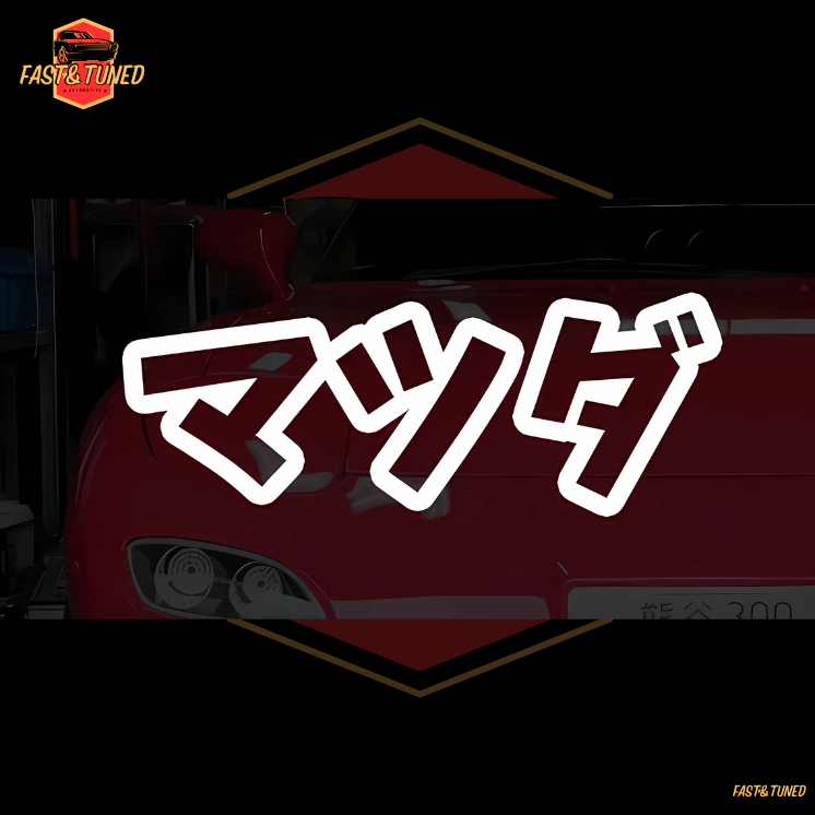 MAZDA KANJI - Sticker