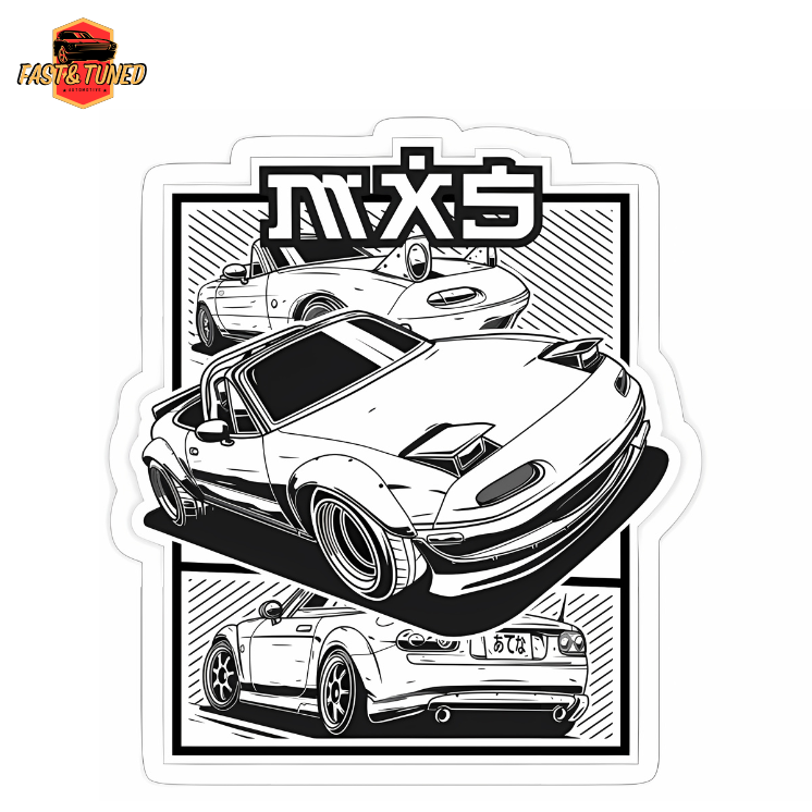 Miata / MX5 - Collection de stickers