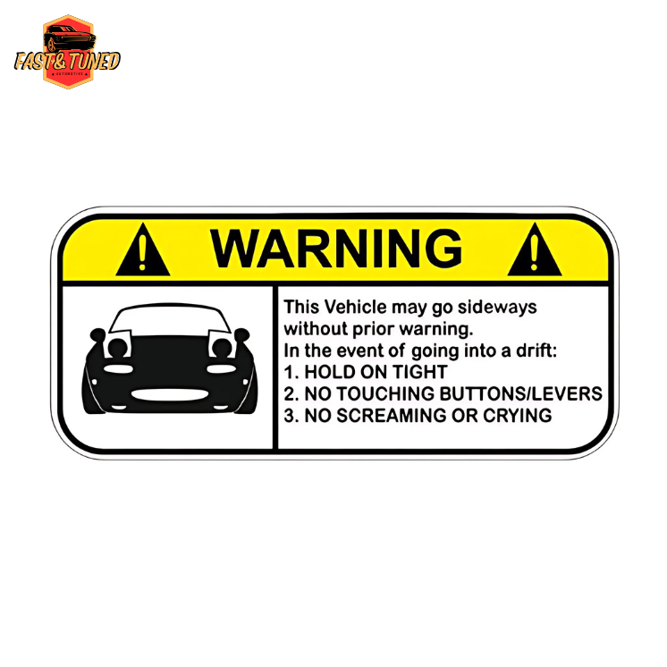 WARNING - Collection de Stickers comiques