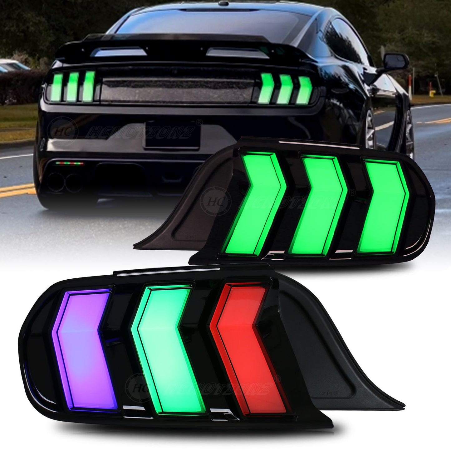 FORD MUSTANG ’15-'23 - Feux Arrière a LED ”street X”