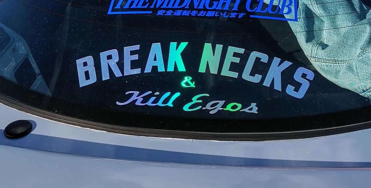 BREAK NECKS - Collection de stickers