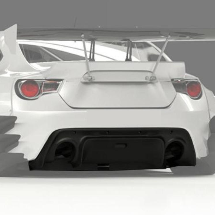 Toyota GT86 / Subaru BRZ - Diffuseur arrière style RB ver.3 aero