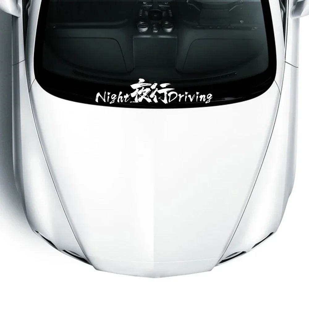 Night Driving - Sticker
