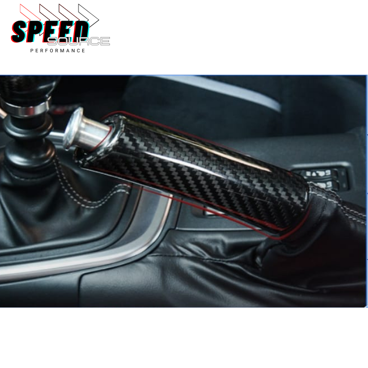 TOYOTA GR86 / SUBARU BRZ ZC8 - Poignée de frein à main en fibre de carbone dry