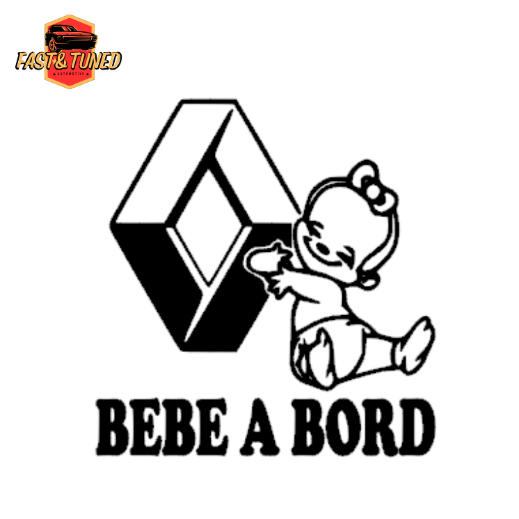 BEBE A BORD RENAULT - Sticker