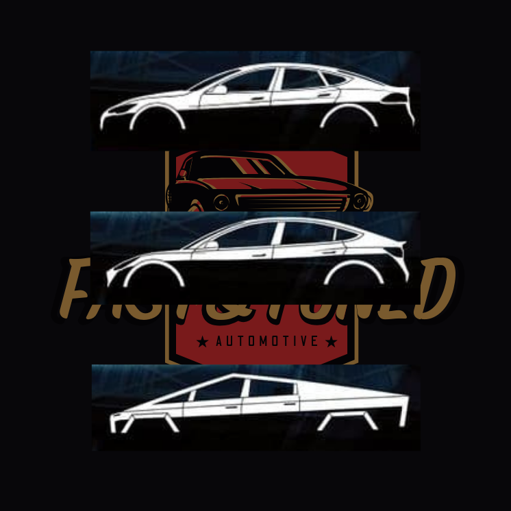 Silouhette Tesla - Collection de stickers