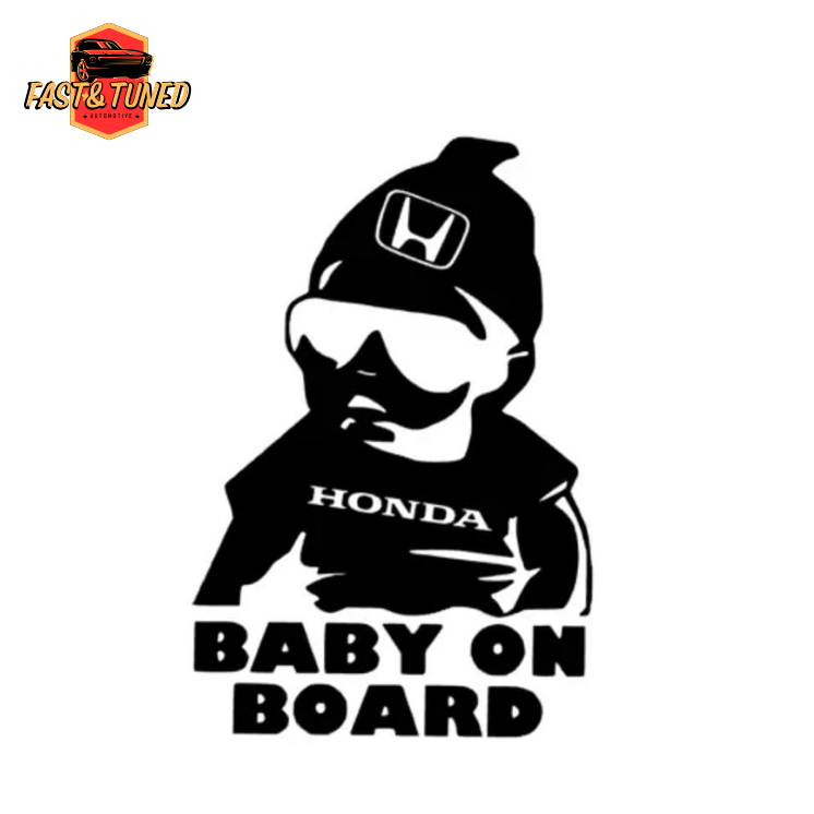 BÉBÉ A BORD HONDA - Sticker