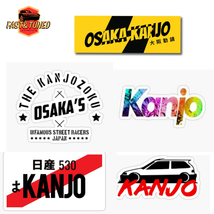 KANJOZOKU - Collection de stickers