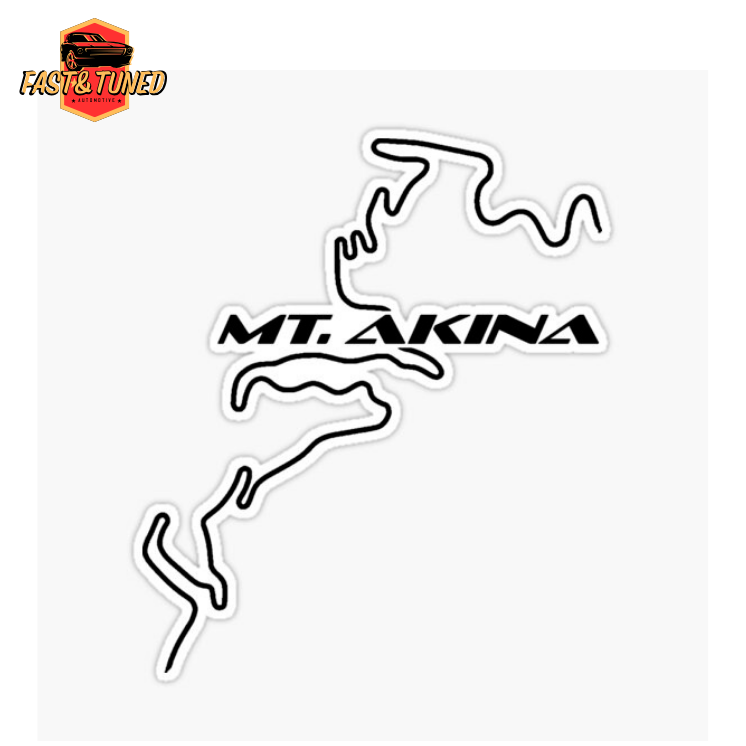 MONT AKINA - Sticker (Collection Initial D)