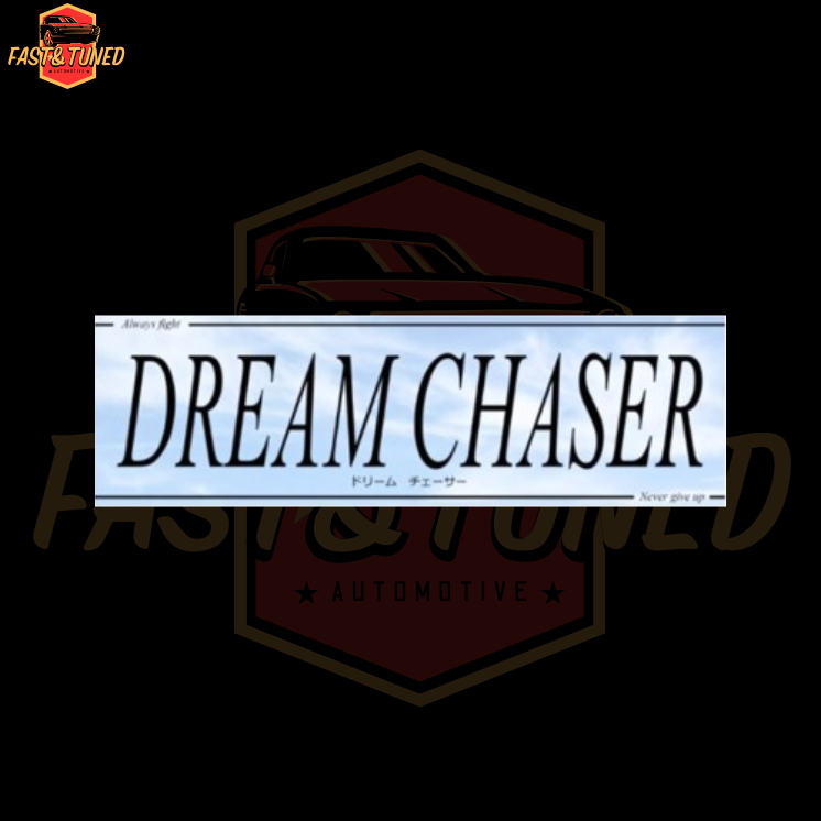 Sticker dream chaser sobre