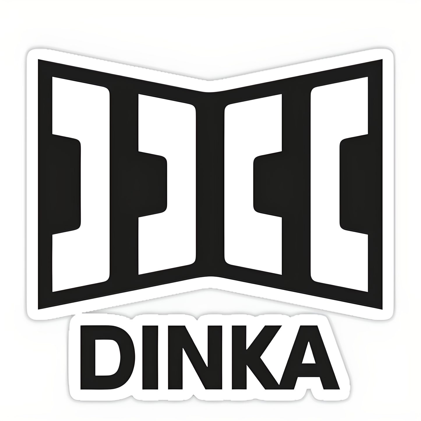Dinka logo autocollant