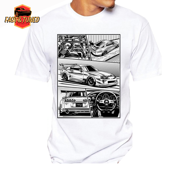 Nouveau T-shirt JDM 2JZ