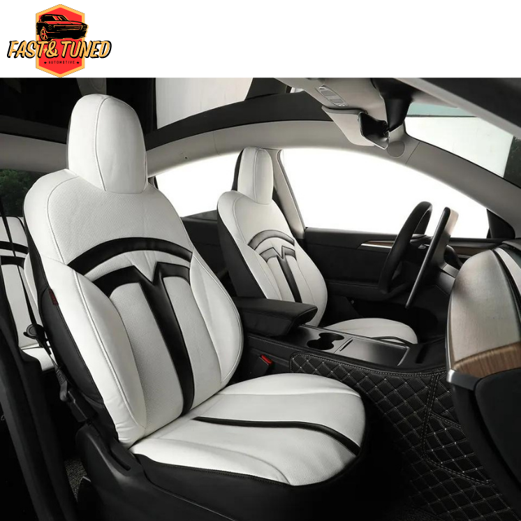 TESLA MODEL 3/Y - Housses de sièges en cuir Nappa