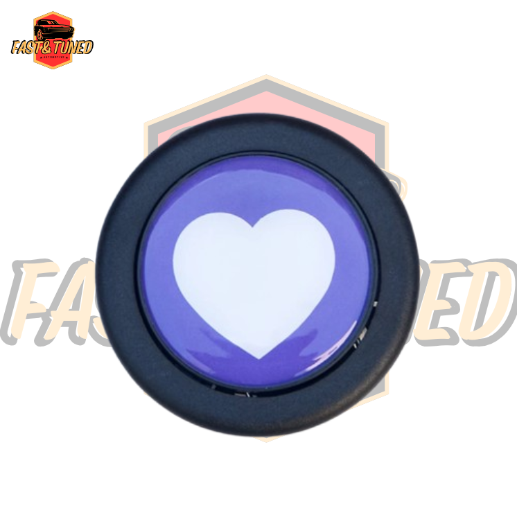 Achat centre de volant en coeur violet