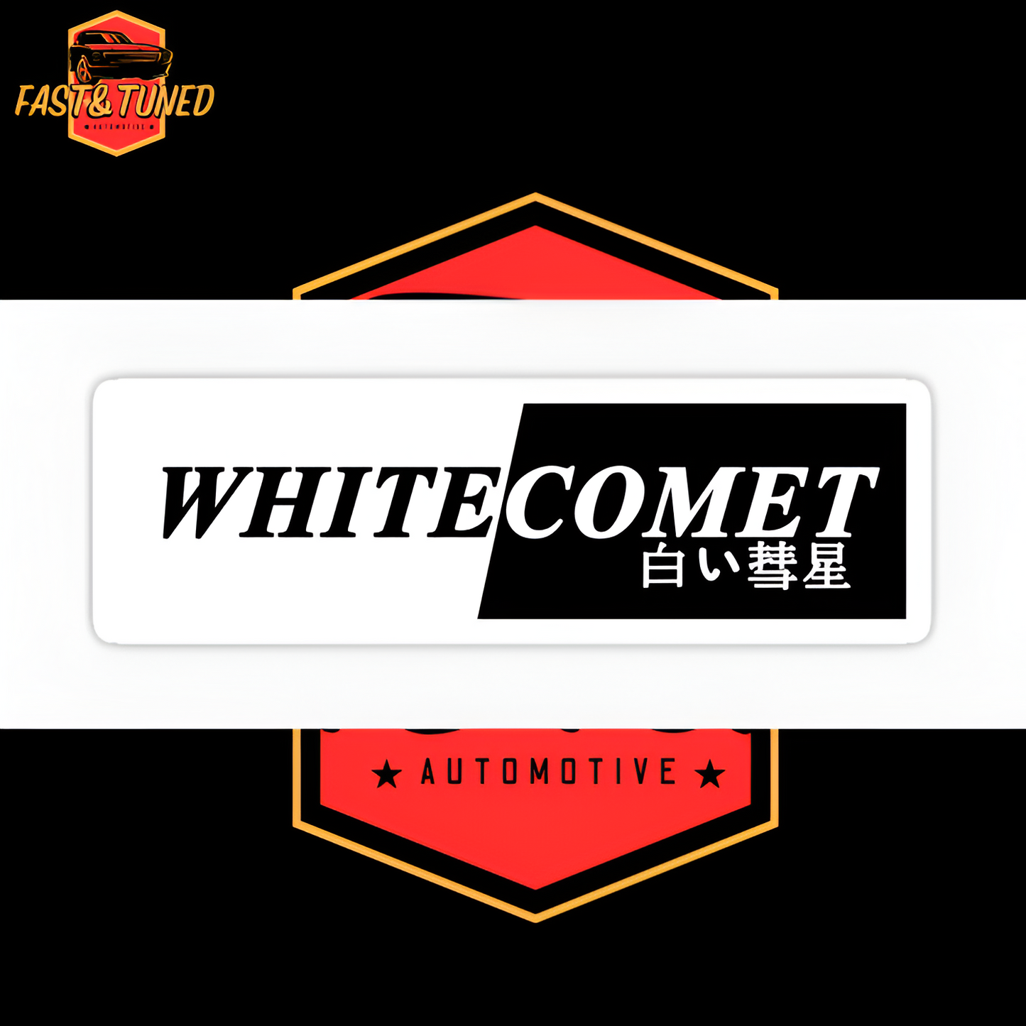 WHITECOMET - Sticker