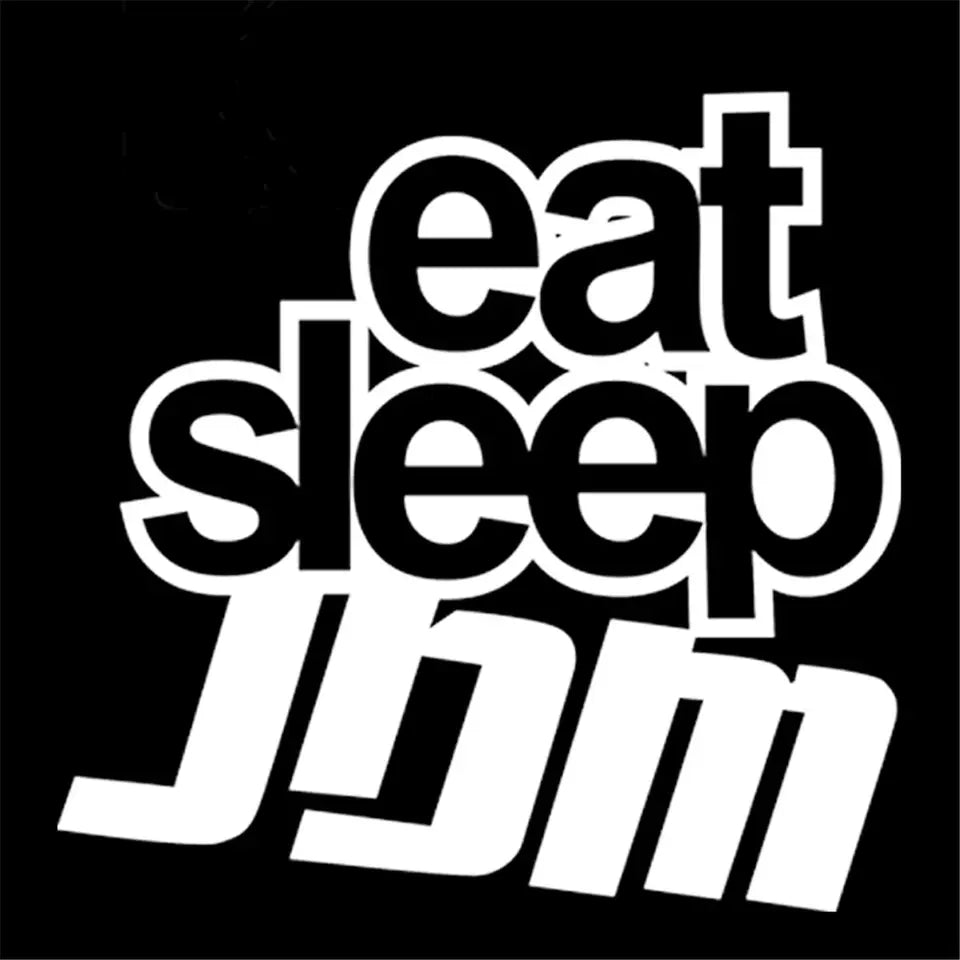 EAT SLEEP JDM - Sticker