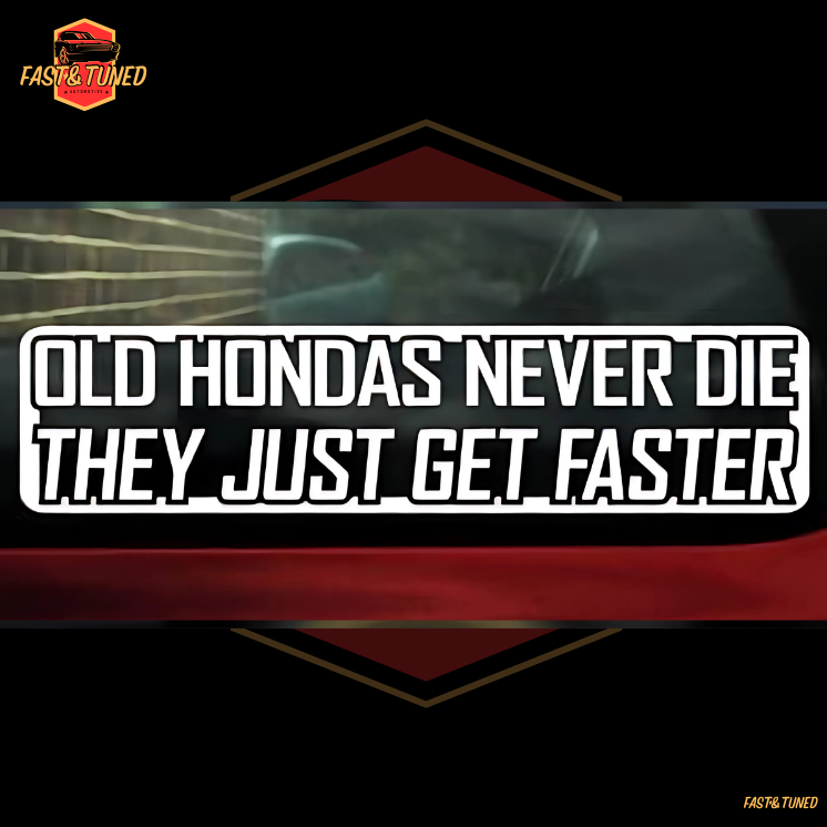 autocollant honda humour spécial