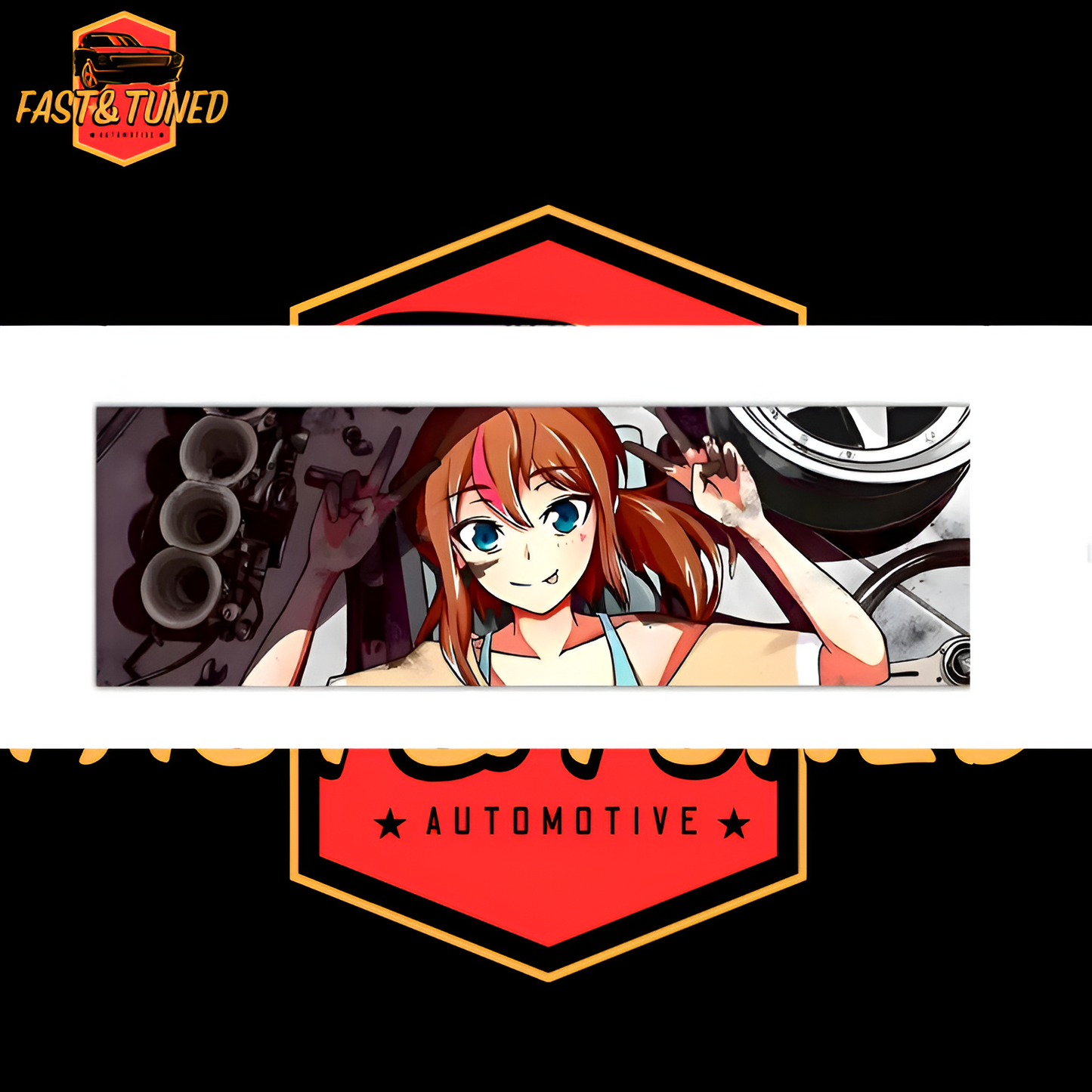 CARS AND GIRLS ANIMÉ - Collection de Stickers