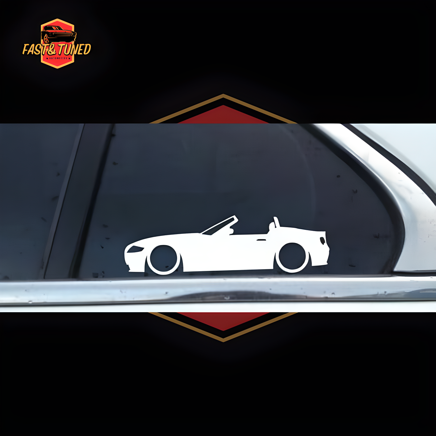 Silhouette BMW Z3/Z4 - Collection de stickers