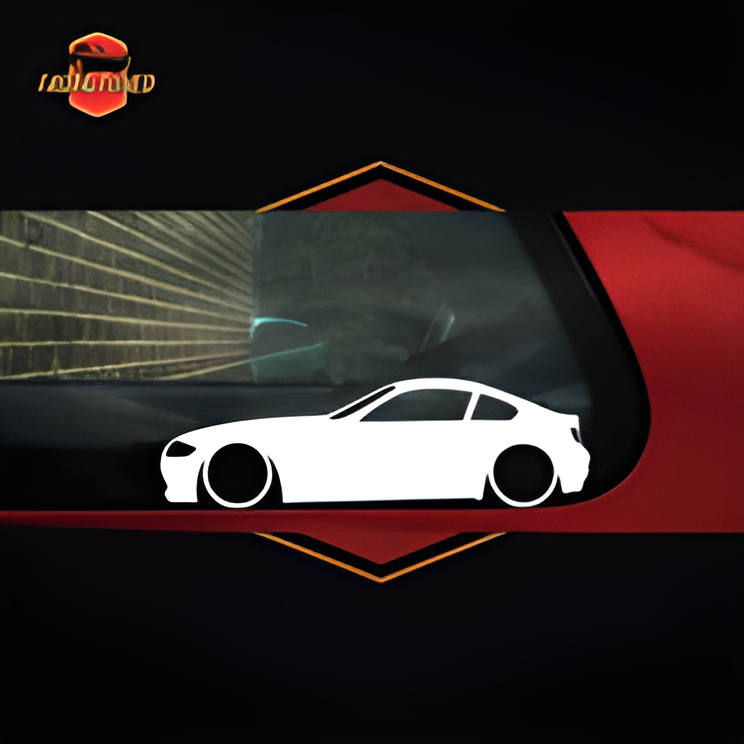 Silhouette BMW Z3/Z4 - Collection de stickers