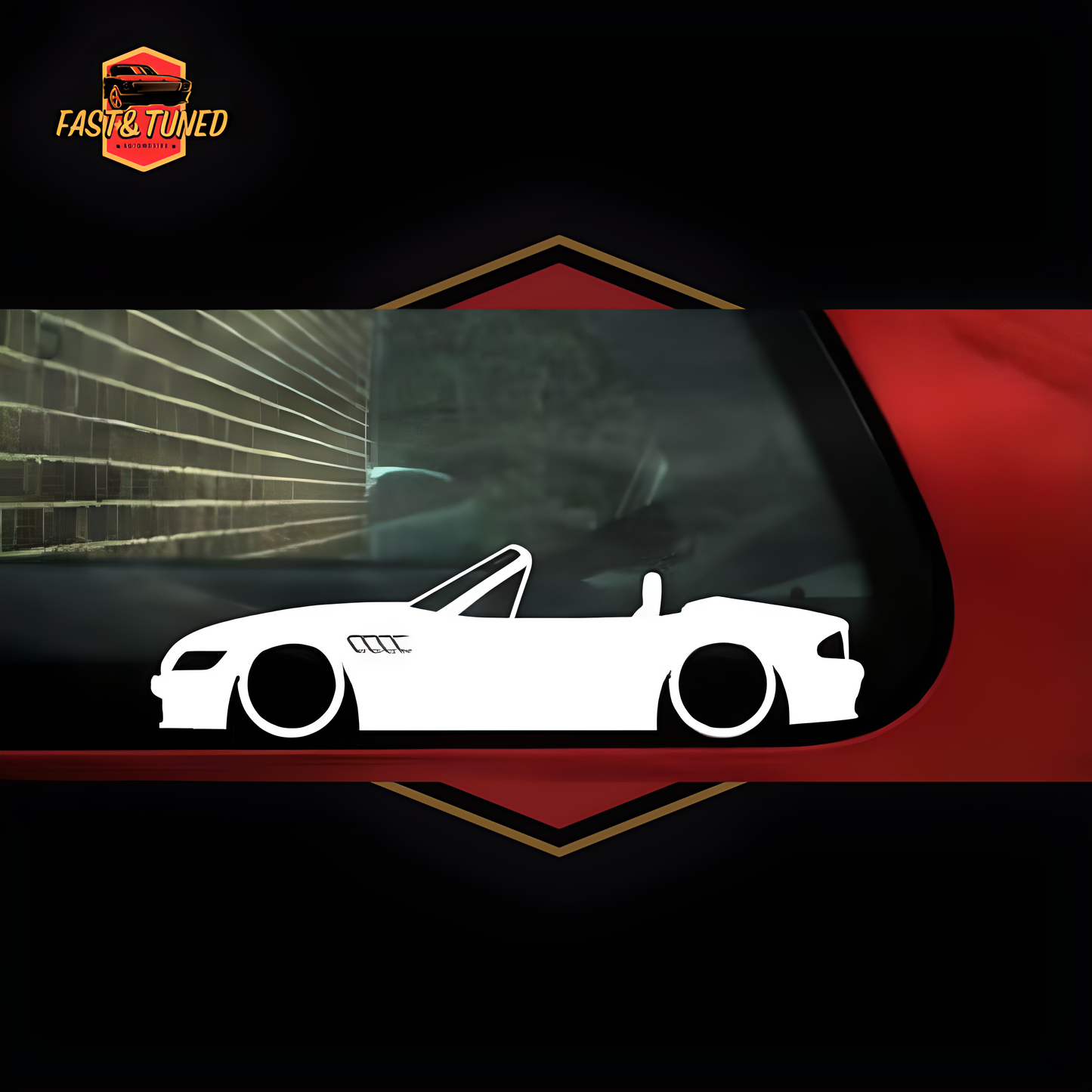 Silhouette BMW Z3/Z4 - Collection de stickers