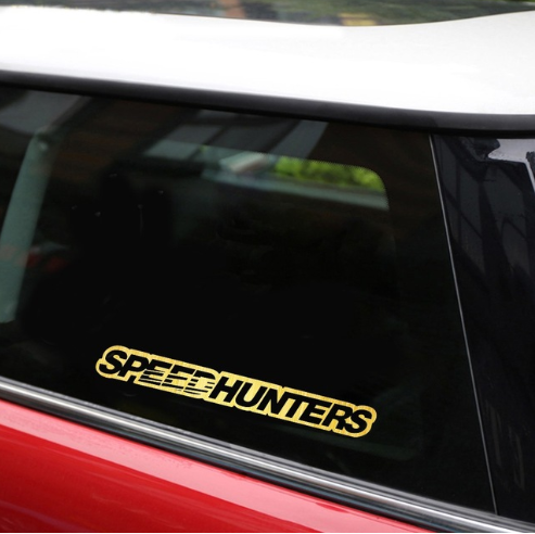 Speedhunters - Sticker avec contour