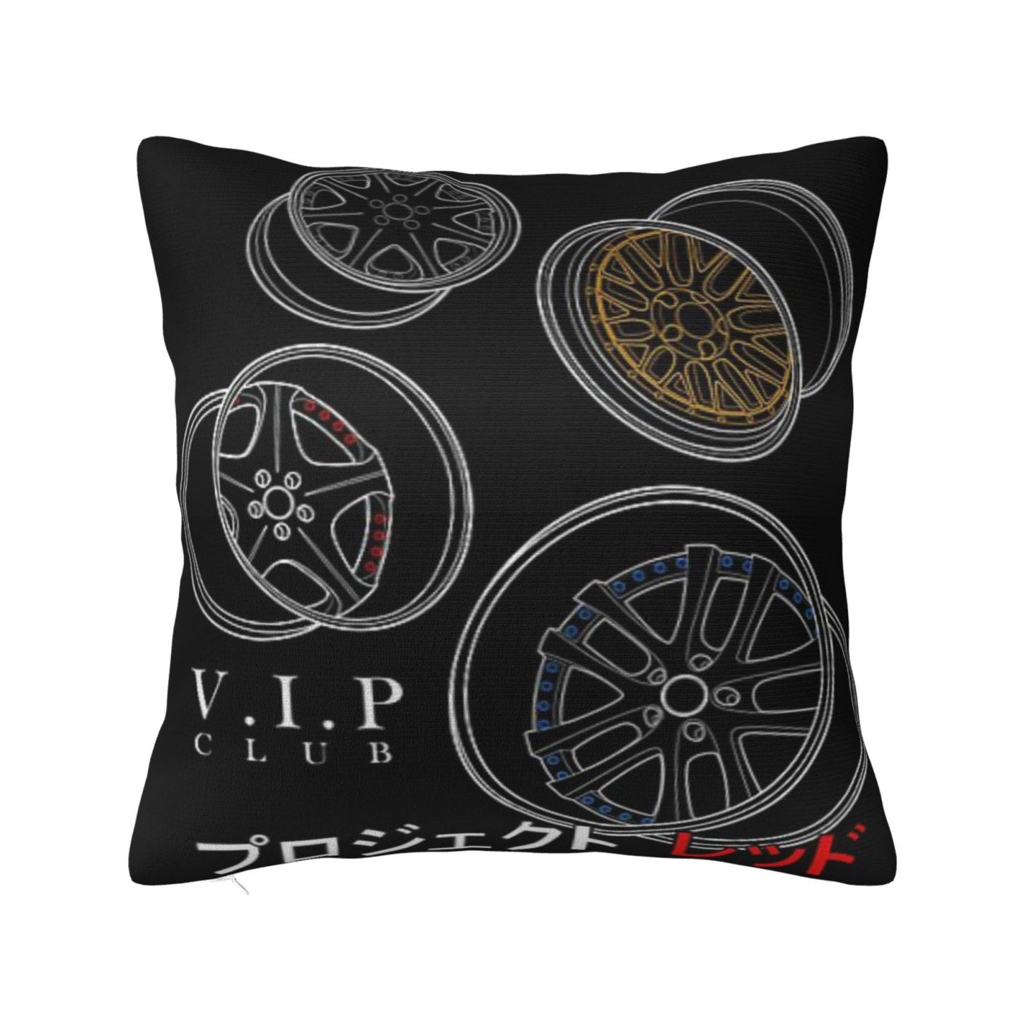 JDM wheels - Taie d'oreiller
