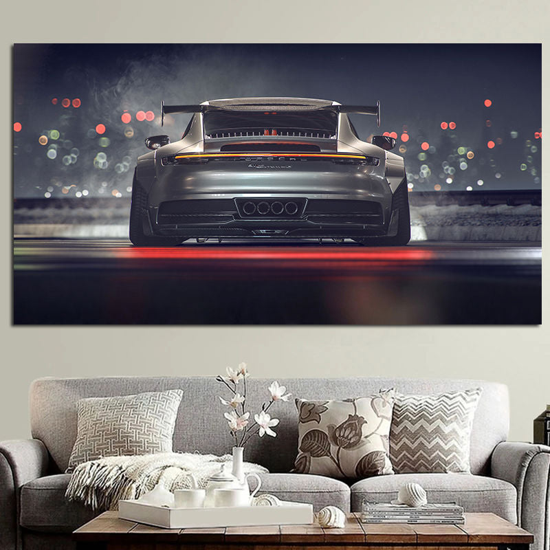 PORSCHE 911 992 Custom - Toile de décoration intérieure