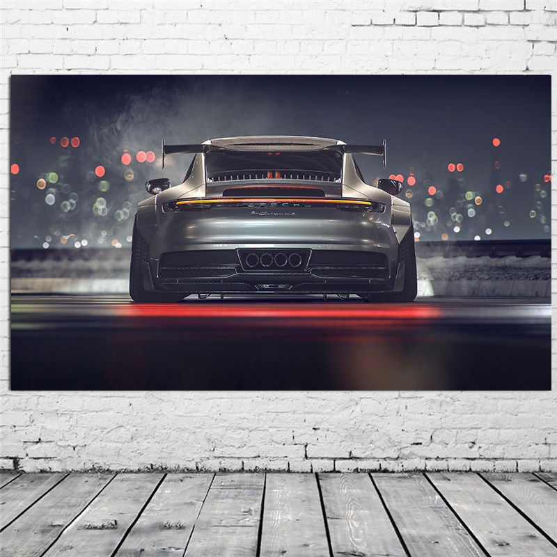 PORSCHE 911 992 Custom - Toile de décoration intérieure