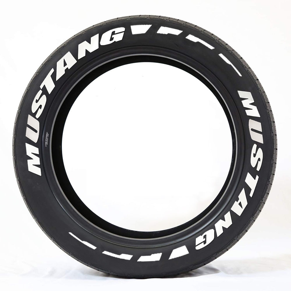 Stickers MUSTANG pour pneumatiques