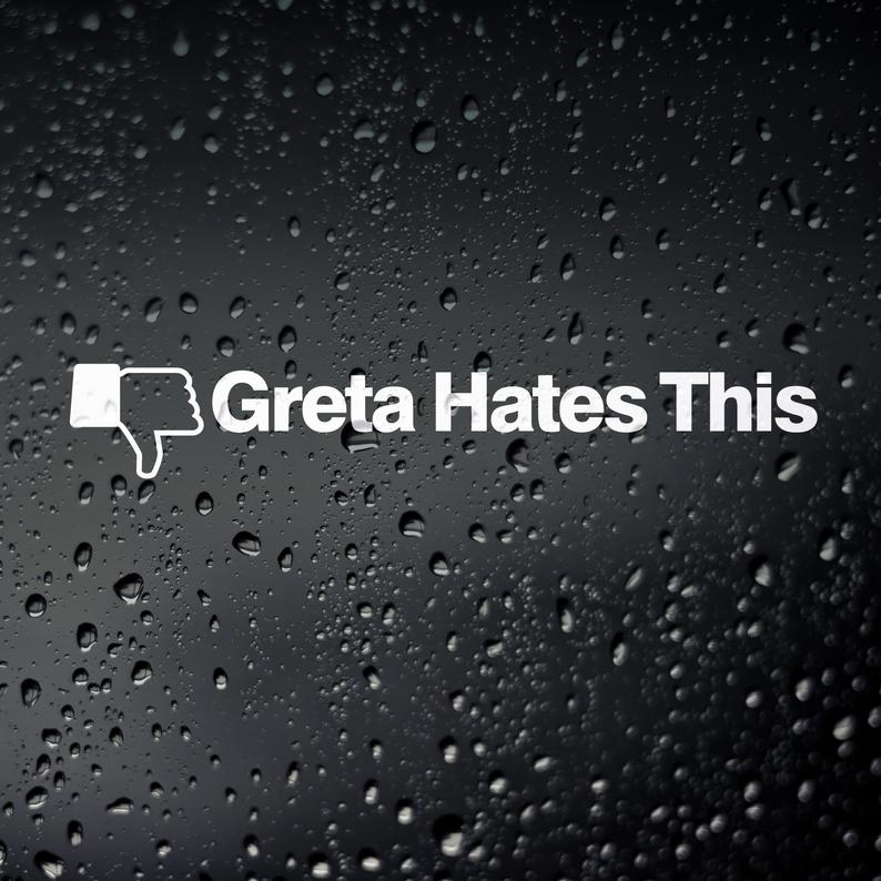 GRETA HATES THIS - Sticker