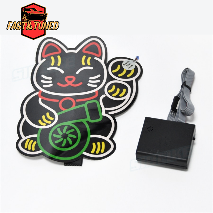 Sticker JDM porte bonheur lumineux